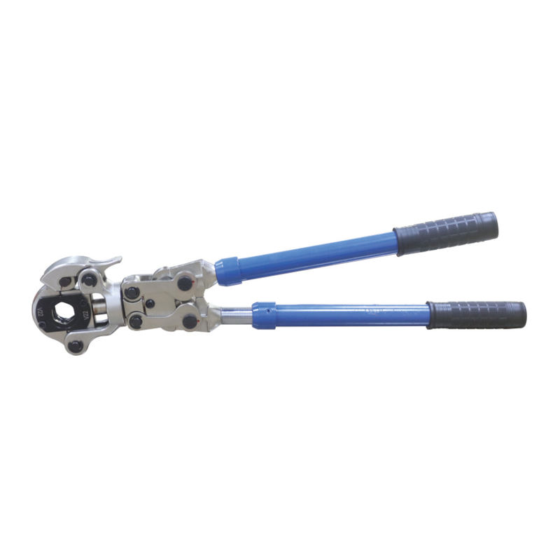 3.6kg 手動圧着工具ブルー 360 度回転可能なハンドクランプ V/H 型