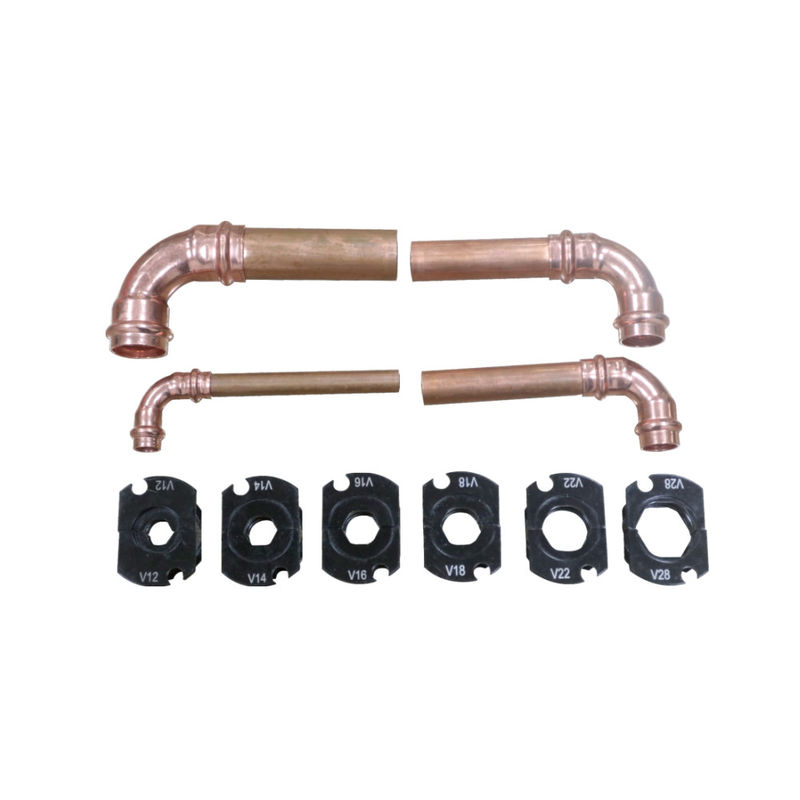 3.6kg 手動圧着工具ブルー 360 度回転可能なハンドクランプ V/H 型
