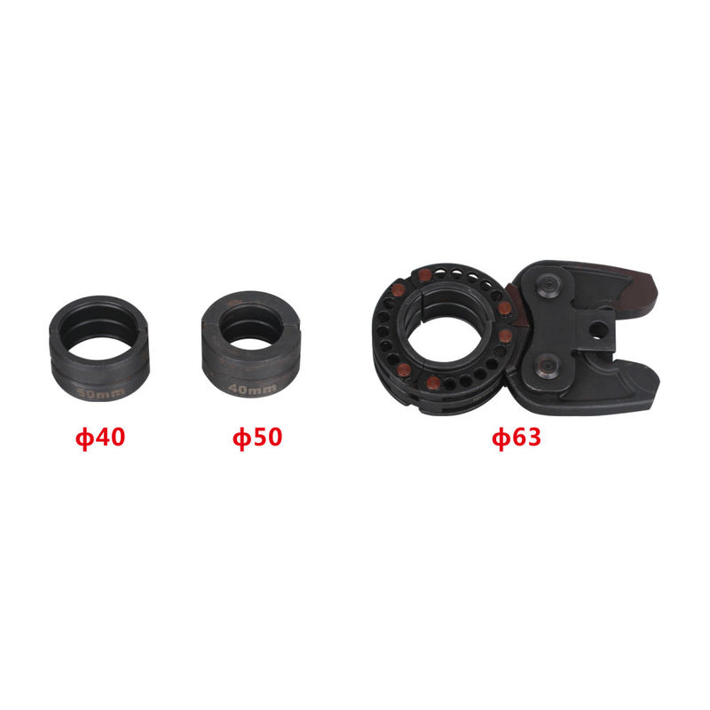 DL-4063-E 63mmの75mm銅の適切なひだ用具の大きい口径の油圧銅の出版物用具