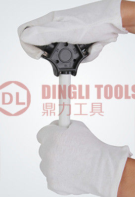 DL-1232-13 3 タイプの丸い管の面取り用具、黒い金属管のバリ取り用具